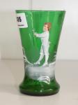605 · VICTORIAN CAMEO GLASS H-12 CM