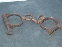 PAIR OF HIATT BEST CAST IRON H