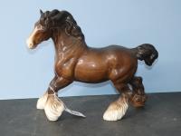 630 · BESWICK FIGURE OF A DRAFT HORS