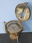 631 · BRASS FREE STANDING COMPASS H-