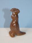 640 · MINIATURE BENDIGO POTTERY COCK