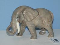 642 · A SYLVAC FIGURE OF A BULL ELEP