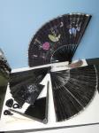 653 · ASSORTED OLD FANS, GLOVE STRET