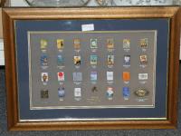 655 · FRAMED OLYMPIC GAMES POSTER PI