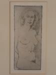 659 · FRAMED ETCHING BY MARGARET MAS