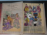 667 · FOLIO OF 10 JAPANESE WATERCOLO