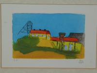 763 · FRAMED PRO HART ARTISTS PROOF