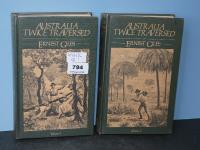 794 · 2 VOLUMES OF 'AUSTRALIA TWICE