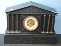 SLATE 8 DAY MANTEL CLOCK - NO