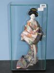 823 · CASED PORCELAIN HEAD MODEL OF