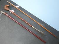 834 · 2 RIDING CROPS & A SHOE HORN