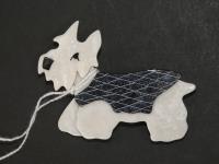 853 · LEA STEIN DOG BROOCH