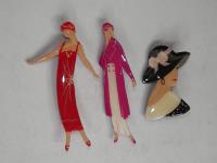 881 · 3 NANCY BOOTH ART DECO STYLE B