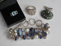 885 · ASSORTED STERLING SILVER BASED