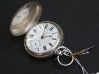 894 · STERLING SILVER CASED POCKET W