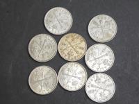 899 · 8 AUSTRALIAN FLORINS 1901 - 19
