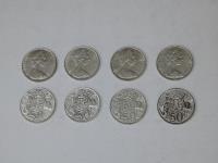 911 · 8 x 1966 AUSTRALIAN ROUND 50 C
