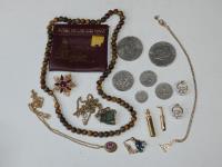 940 · ASSORTED JEWELLERY & U.S.A COI