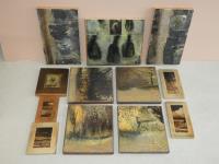 955 · BOX OF RYLLTON VINEY SMALL ART