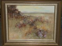 1010 · ANITA NEWMAN OIL ON BOARD 'BER