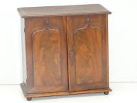 1013 · A MINIATURE MAHOGANY SHIELD PA