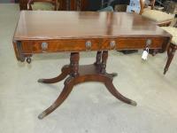 1051 · MAHOGANY REGENCY STYLE INLAID