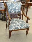 1058 · UPHOLSTERED BLACKWOOD EDWARDIA