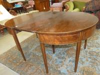 1088 · A GEORGIAN MAHOGANY D-END INLA