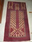 1113 · HAND STITCHED TRIBAL FLLOR RUG