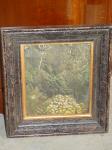 1138 · AN UNSIGNED OIL PAINTING 'BUSH