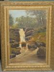 1145 · GILT FRAMED SIGNED OIL PAINTIN