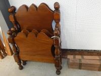 1148 · PAIR OF CEDAR GOTHIC STYLE SIN
