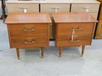 1186 · PAIR OF MYRTLE 2 DRAWER SIDE C