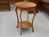 1196 · BLACKWOOD 2 TIER OCCASIONAL TA