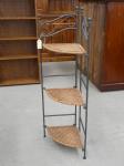 1203 · CANE & METAL CORNER STAND H-11
