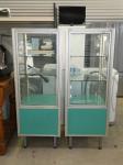 1211 · 2 ALUMINIUM FRAMED SINGLE DOOR