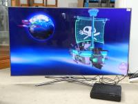 1218 · SAMSUNG 55" TELEVISION WITH A