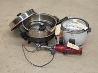 1238 · RICE COOKER, STICK BLENDER, GR