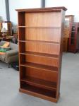 1258 · ADJUSTABLE BOOKCASE H-185 W-10