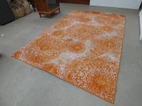 275 X 187 CM ORANGE & CREAM TO