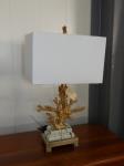 1323 · MODERN CORAL STYLE TABLE LAMP