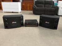 1330 · BOWG 3 PIECE KARAOKE AMPLIFIER