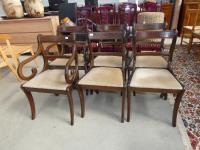 SET OF 6 REGENCY STYLE DINING