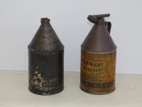 1405 · 2 VINTAGE 1 QUART PENNANT KERO