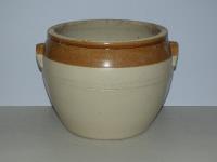 4 GALLON POTTERY BREAD CROCK -