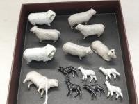1425 · COLLECTION OF LEAD SHEEP FIGUR