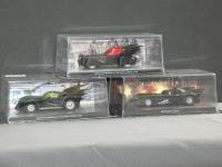 1439 · 3 COLLECTORS BATMOBILE MODELS