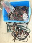 TUB OF HORSE TACK