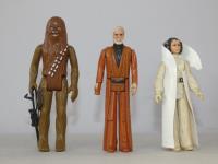 3 X 1977 STAR WARS ACTION FIGU