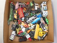 BOX OF TOY CARS